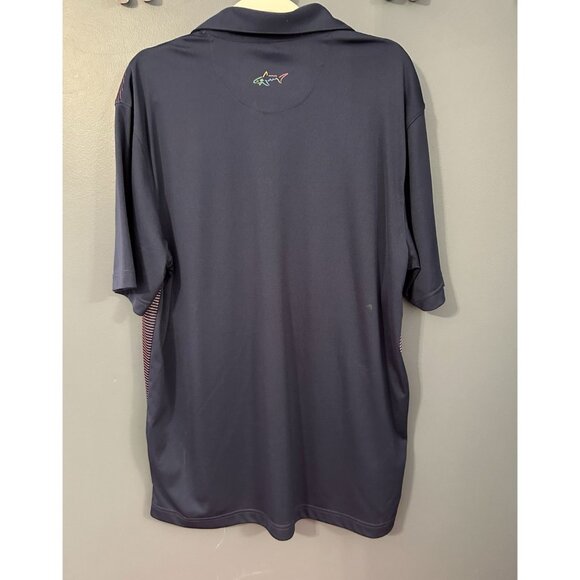 2 Shirt Lot Bundle Greg Norman Golf Polo Mens Blue Play Dry Performance Size XL - Picture 8 of 12